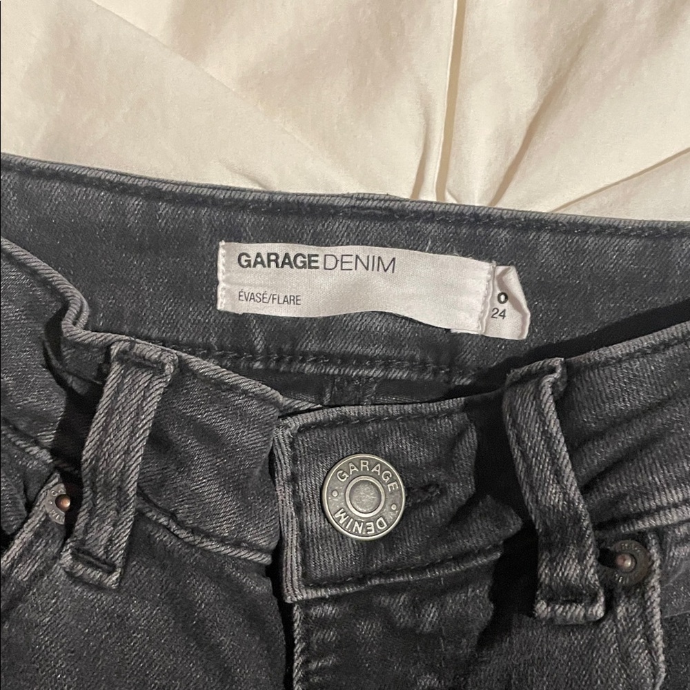 Garage Women’s Black Flare Jeans